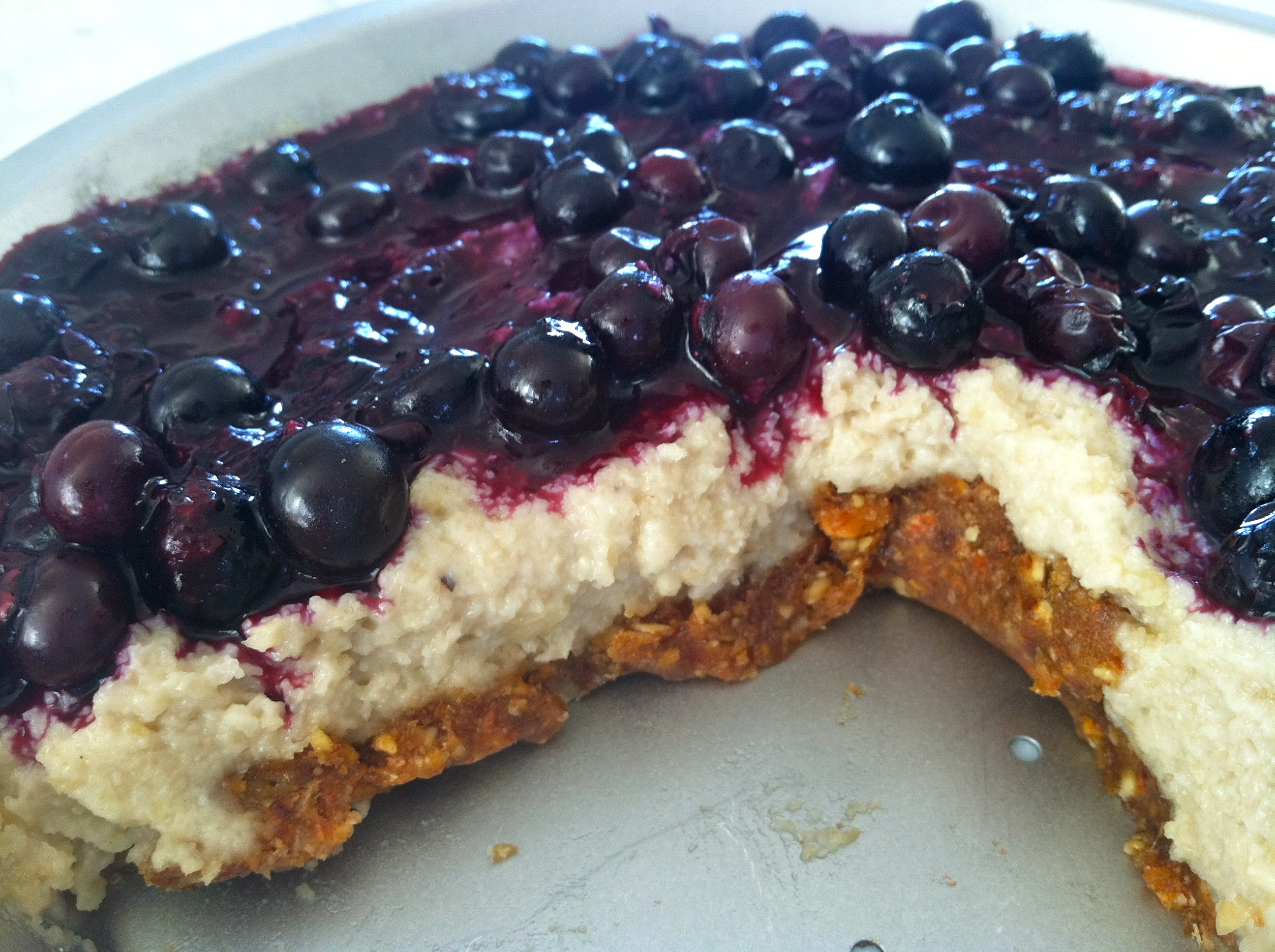 TUESDAY TREATS: Blueberry Cheesecake